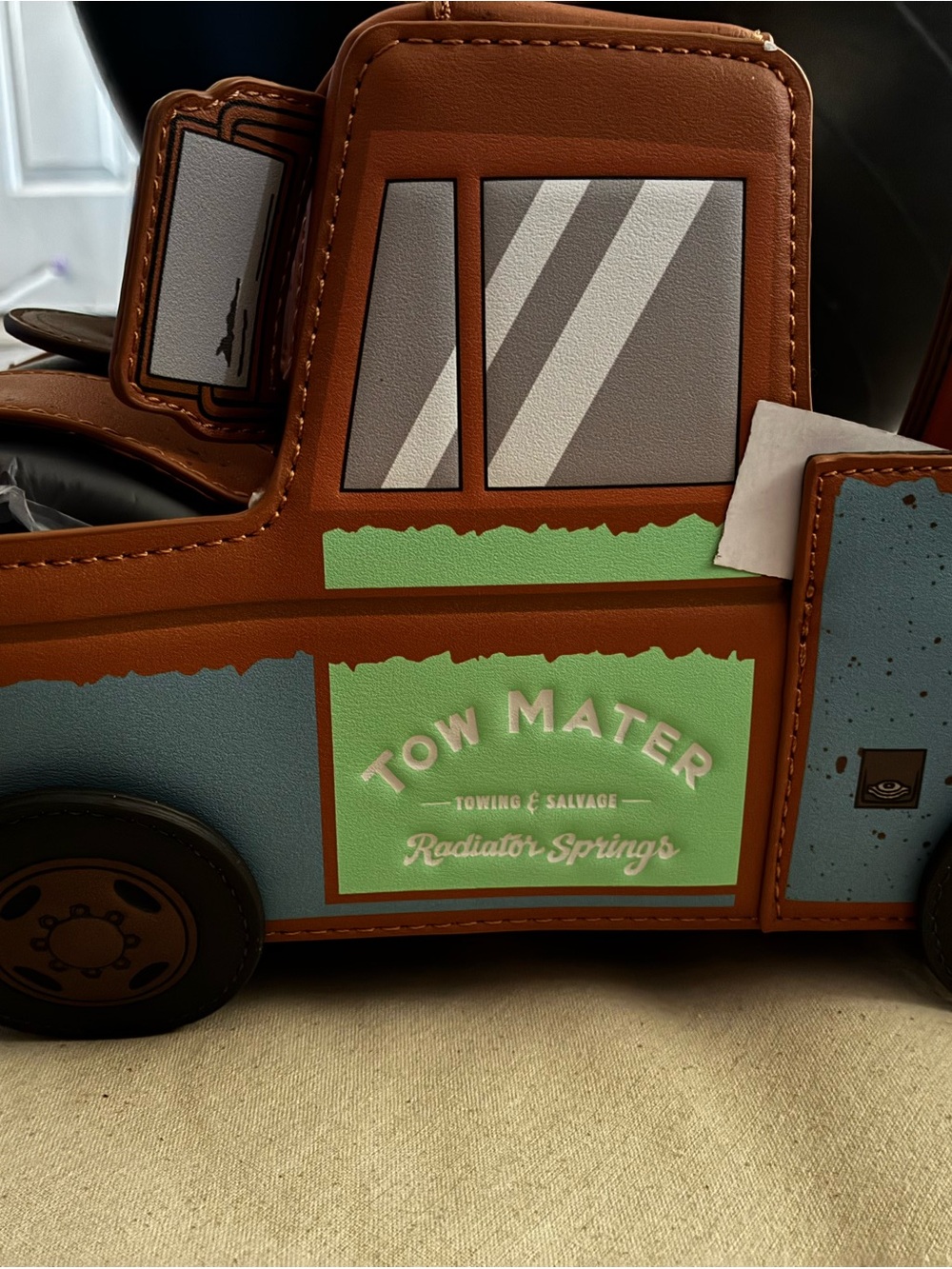 Cars Tow Mater 20th Anniversary Loungefly Crossbody